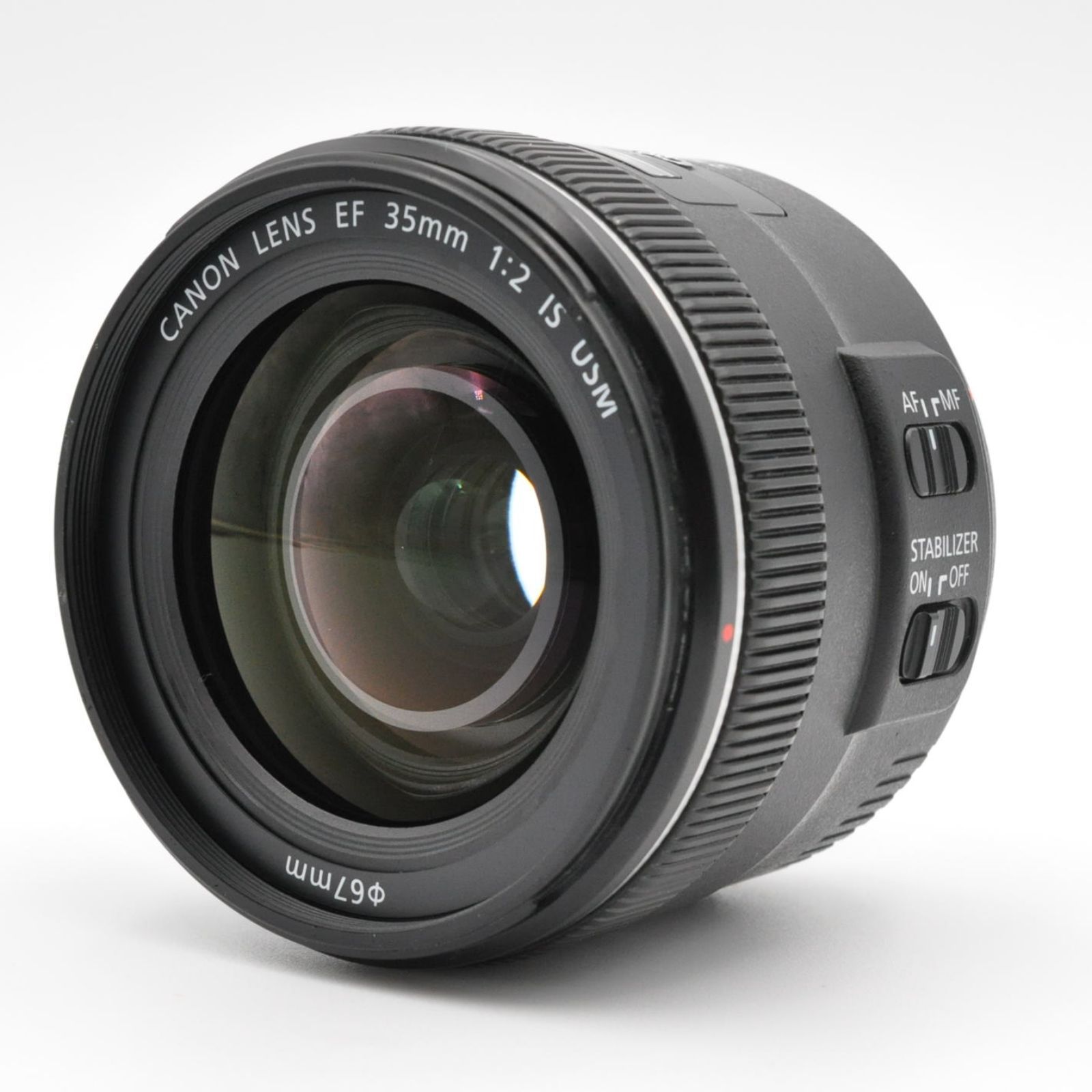 極美品】Canon EF 35mm F2 IS USM キャノン レンズ ブラック 黒 - メルカリ