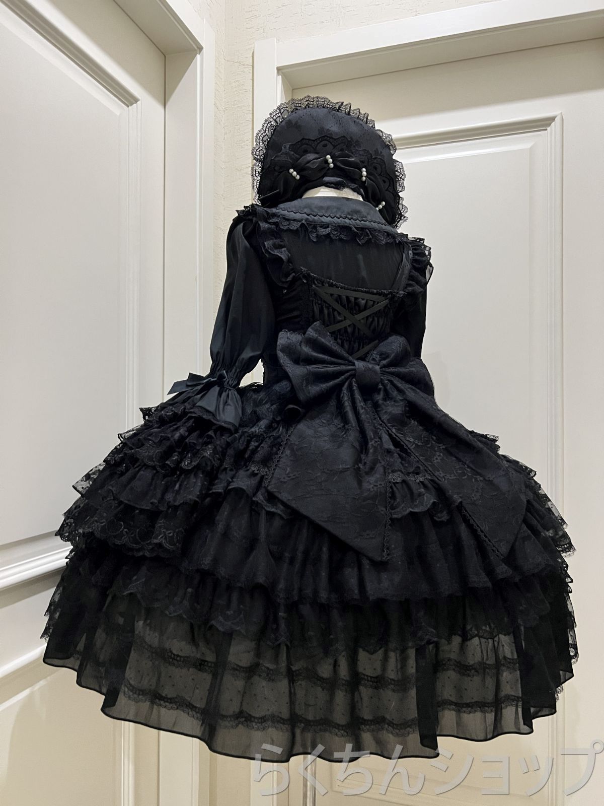 BODYLINE - BODY LINE ワンピース ゴスロリ パンクロリィタリボン コスプレ BODYLINE - BODY LINE ワンピース ゴスロリ パンクロリィタ