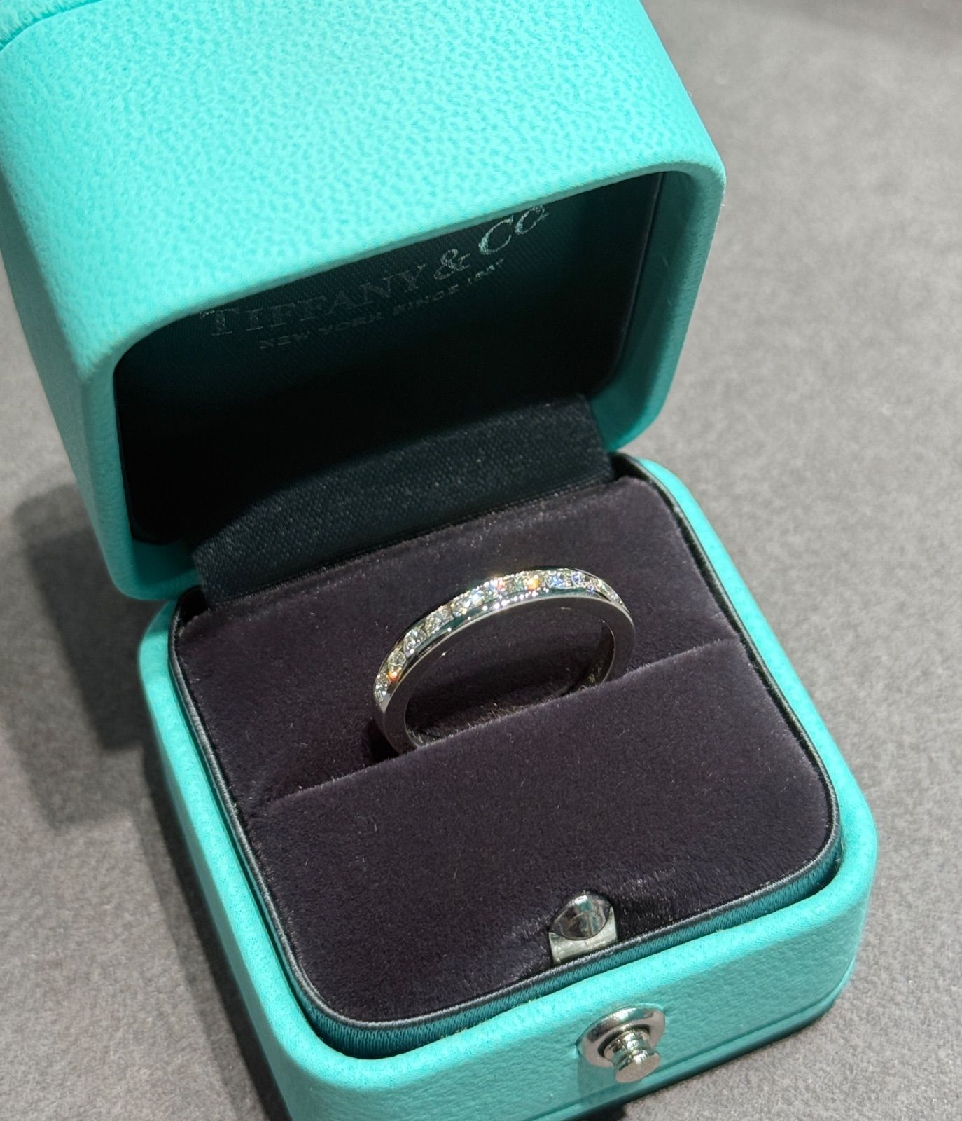 Tiffany-Co.ティファニーPt950ダイヤモンドリング