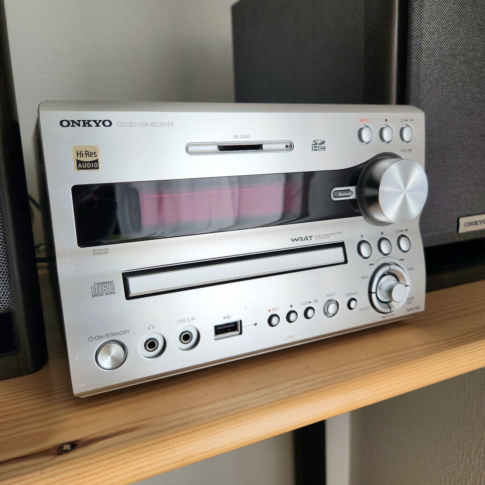 動作確認済】ONKYO ミニコンポ NFR-7FX - メルカリ