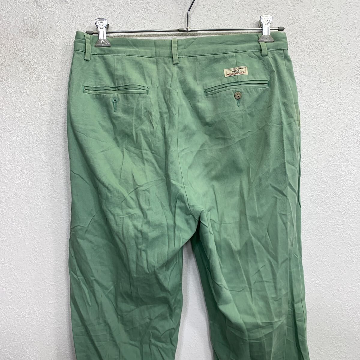 Ralph Lauren 80s USA製 ポロチノ グリーン W32 Ralph Lauren 80s USA製 ポロチノ グリーン W31 L32 - メルカリ