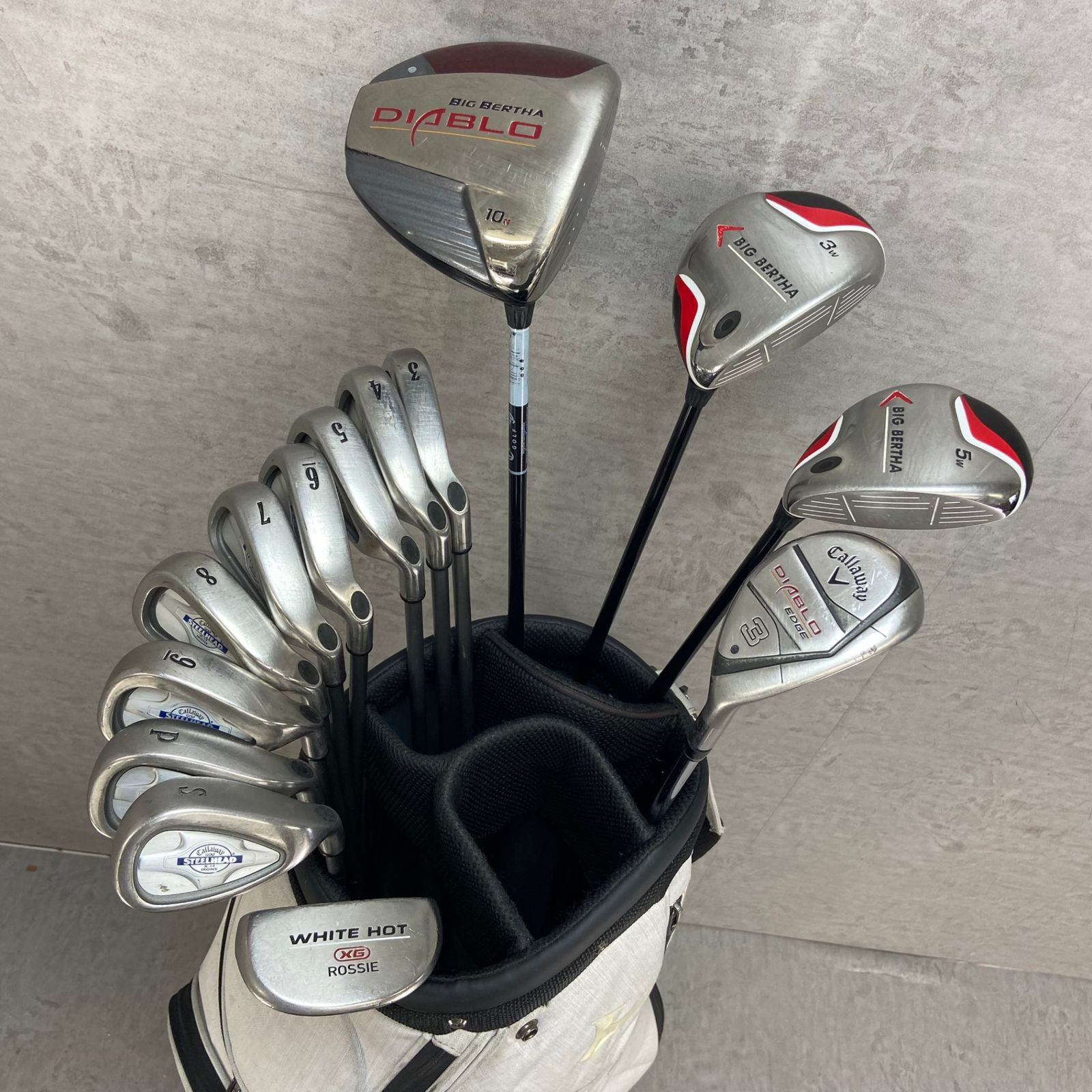 キャロウェイ ミズノ メンズゴルフ クラブセット 14本 右利き用