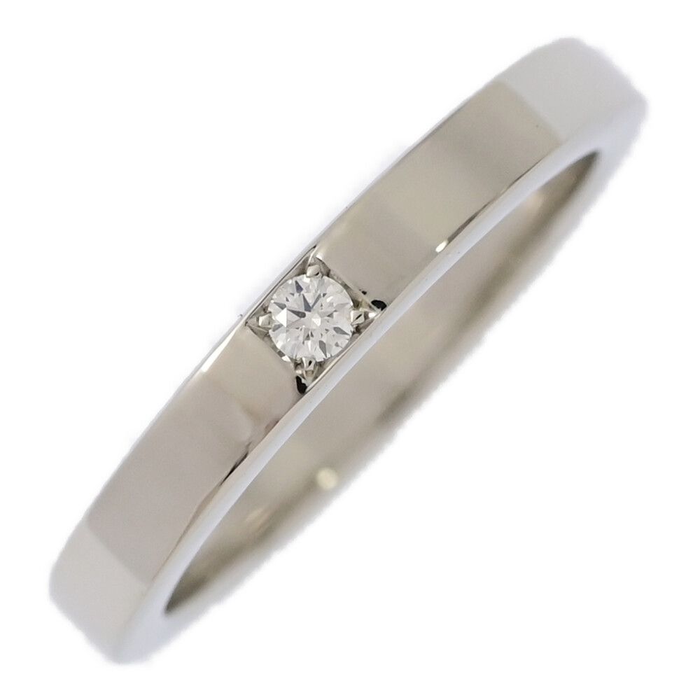 BVLGARI #51 マリー ミー1Pダイヤリング Pt950 プラチナ BVLGARI BVLGARI/ ブルガリ マリーミー ダイヤリング Pt950 #50