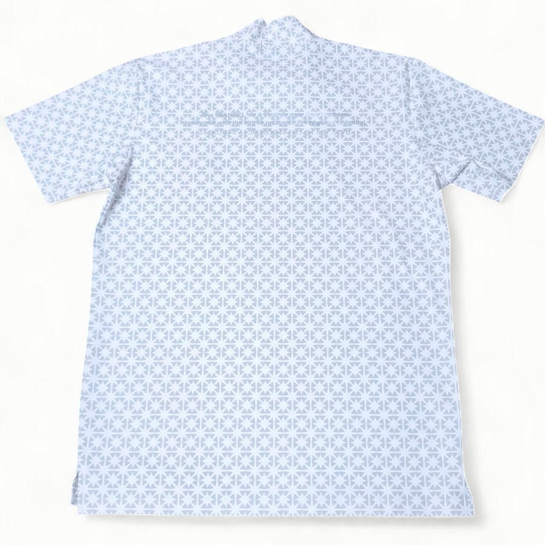 【極美品】 BANDEL GOLF 総柄 セットアップ モックネック パンツ 極美品】 BANDEL GOLF 総柄 セットアップ モックネック パンツ