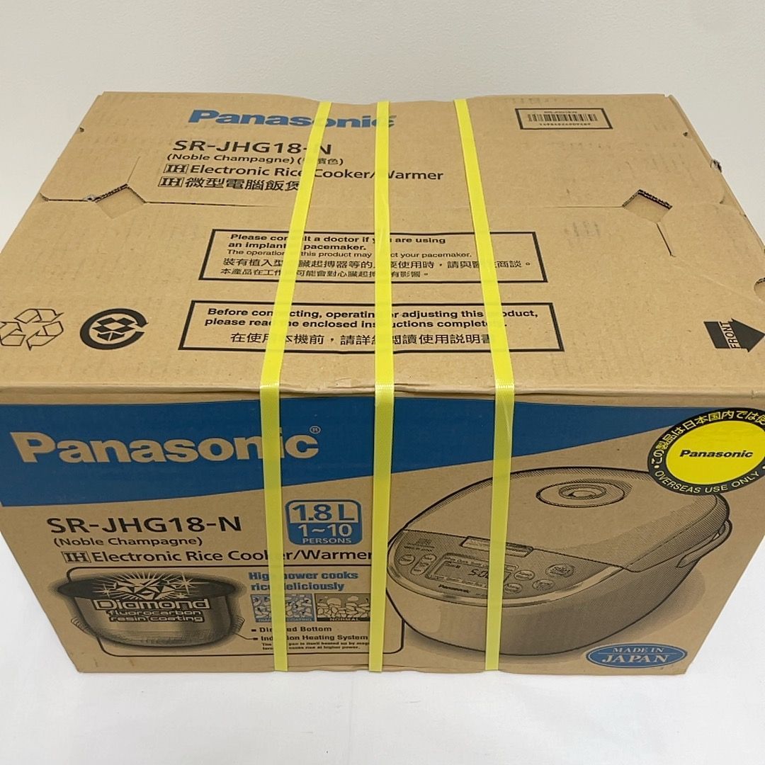 海外向け】Panasonic IH炊飯器 SR-JHG18-N 220V - メルカリ