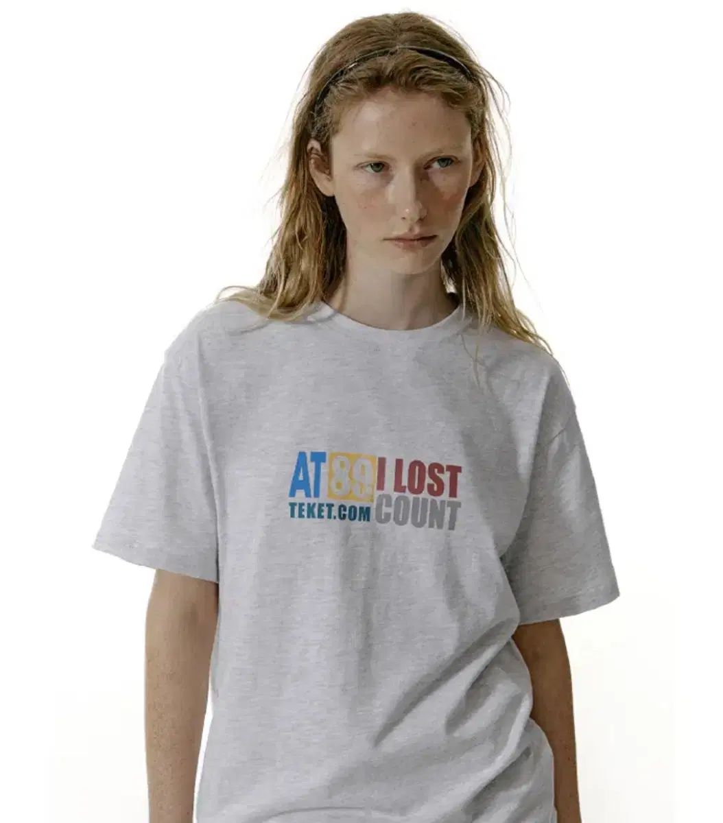 [Teket] Count Tee /追跡付 teket(テケット) count tee melang gray large - メルカリ