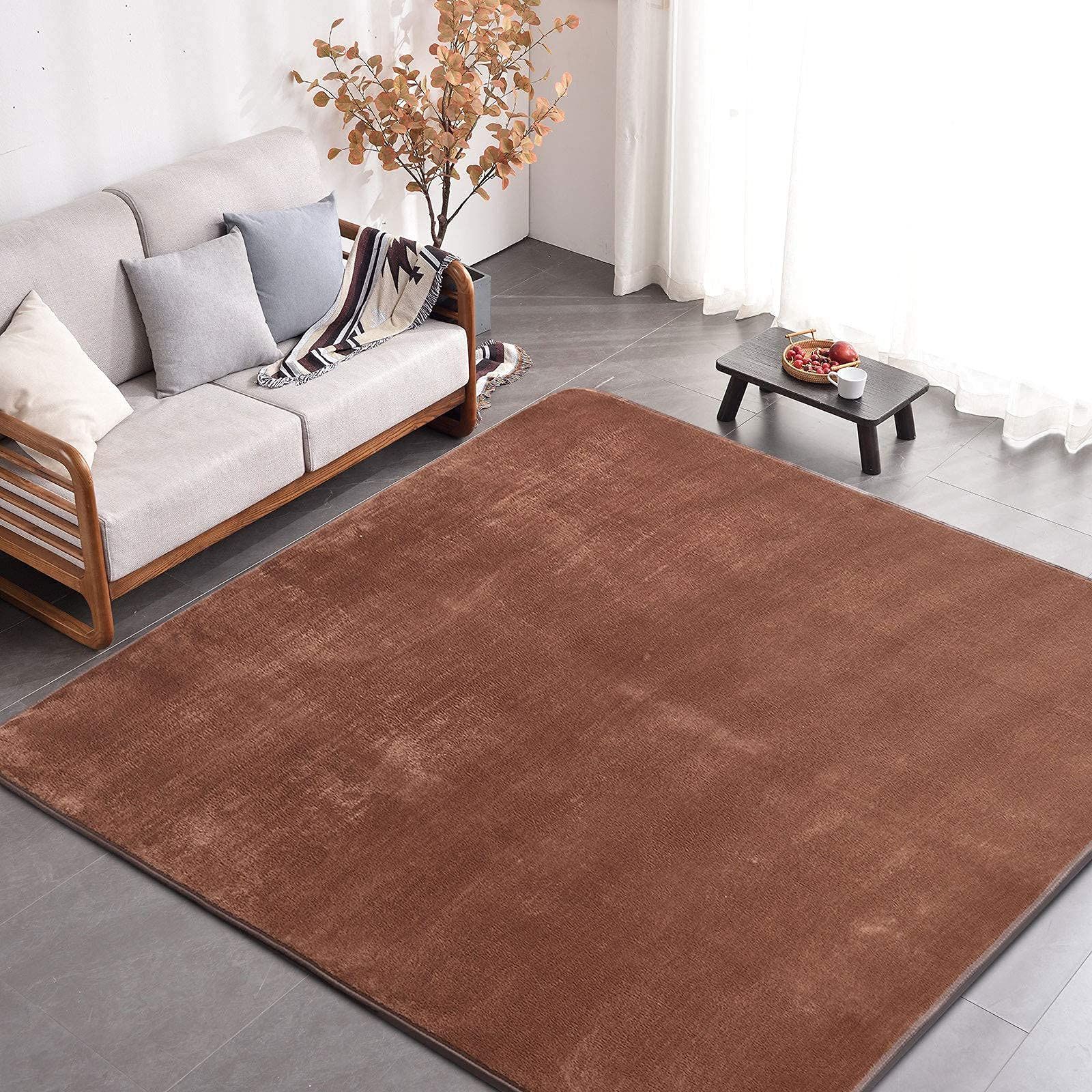 低反発 ラグマット 3畳 カーペット 厚手15mm 190x240cm 滑り止め