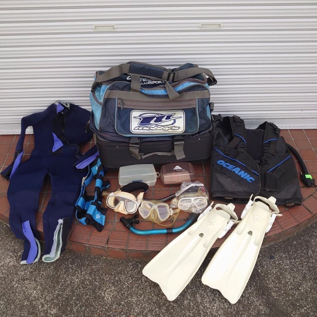 ダイビングスーツ セット 現状品 スキューバ