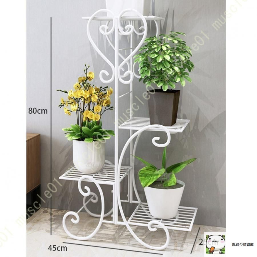 新品未使用アイアンフラワースタンドガーデン雑貨ガーデニング雑貨植木鉢