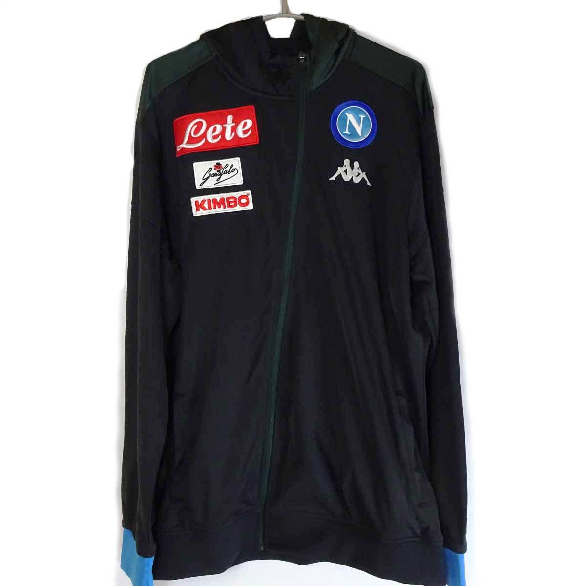 KAPPA ナポリ パーカー 未使用】カッパ SSCナポリ 18-19 フーディドジップ トラックスーツ
