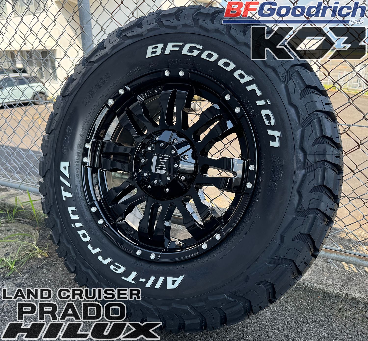 4本セット 265/70R17 BFGoodrich BFグッドリッチ All-Terrain T/A KO3 265/70-17 118/115S  LT RWL ホワイトレター サマータイヤ 新品4本価格 : bg000241xx-4 : TIRE SHOP 4U 2号店 - 通販 -  Yahoo!ショッピング