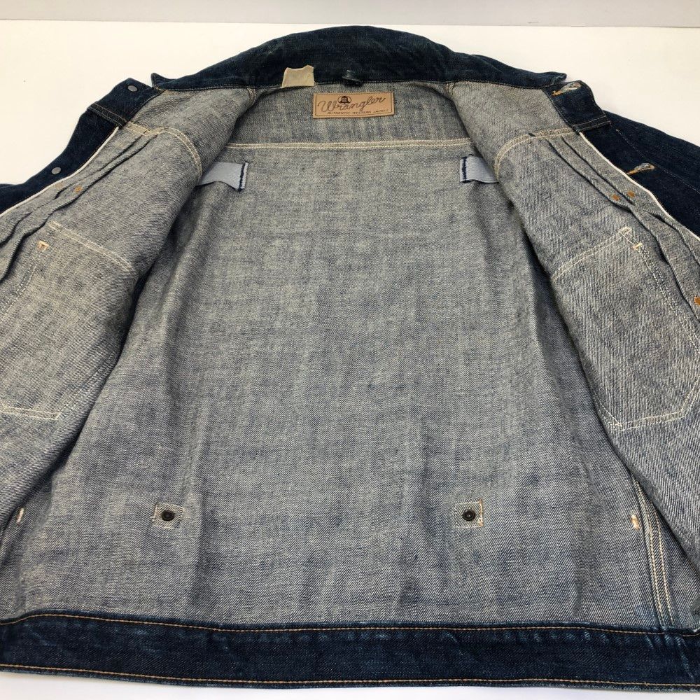 07w2250☆ Wrangler ラングラー デニムジャケット 111MJ 復刻