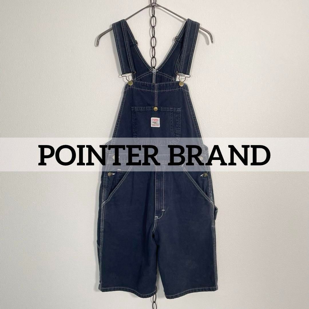 YAS66アメリカ製POINTER BRAND オーバーオール54×30 USA製 USA製