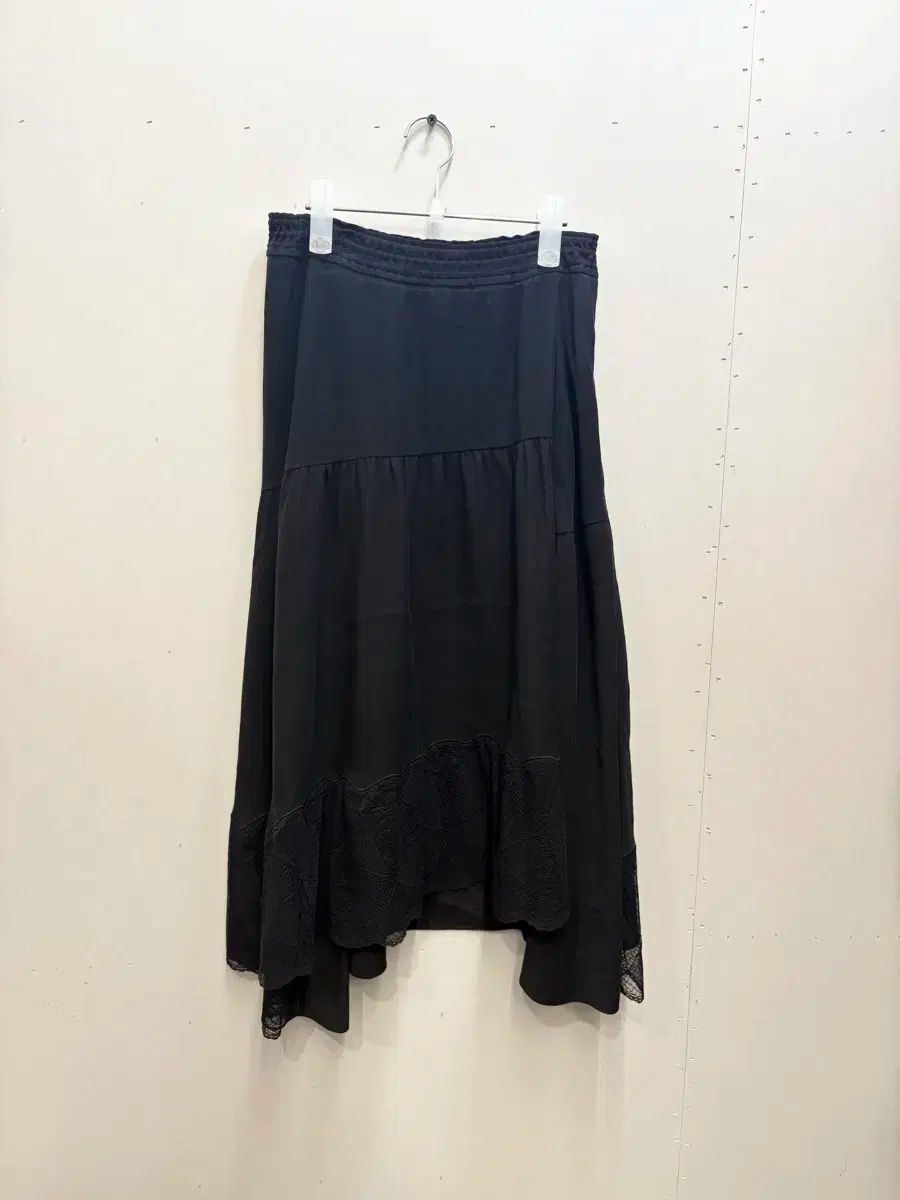 The HANDSOME SJSJ ロング スカート 黒 64