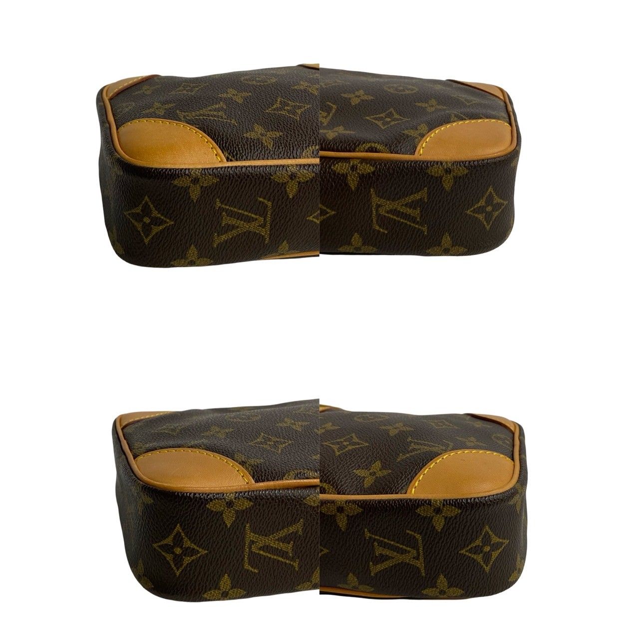 ルイ・ヴィトン ショルダーバッグ ダークブラウン 保存袋付き 未使用保管品 保存袋付 LOUIS VUITTON ルイヴィトン ダヌーブ