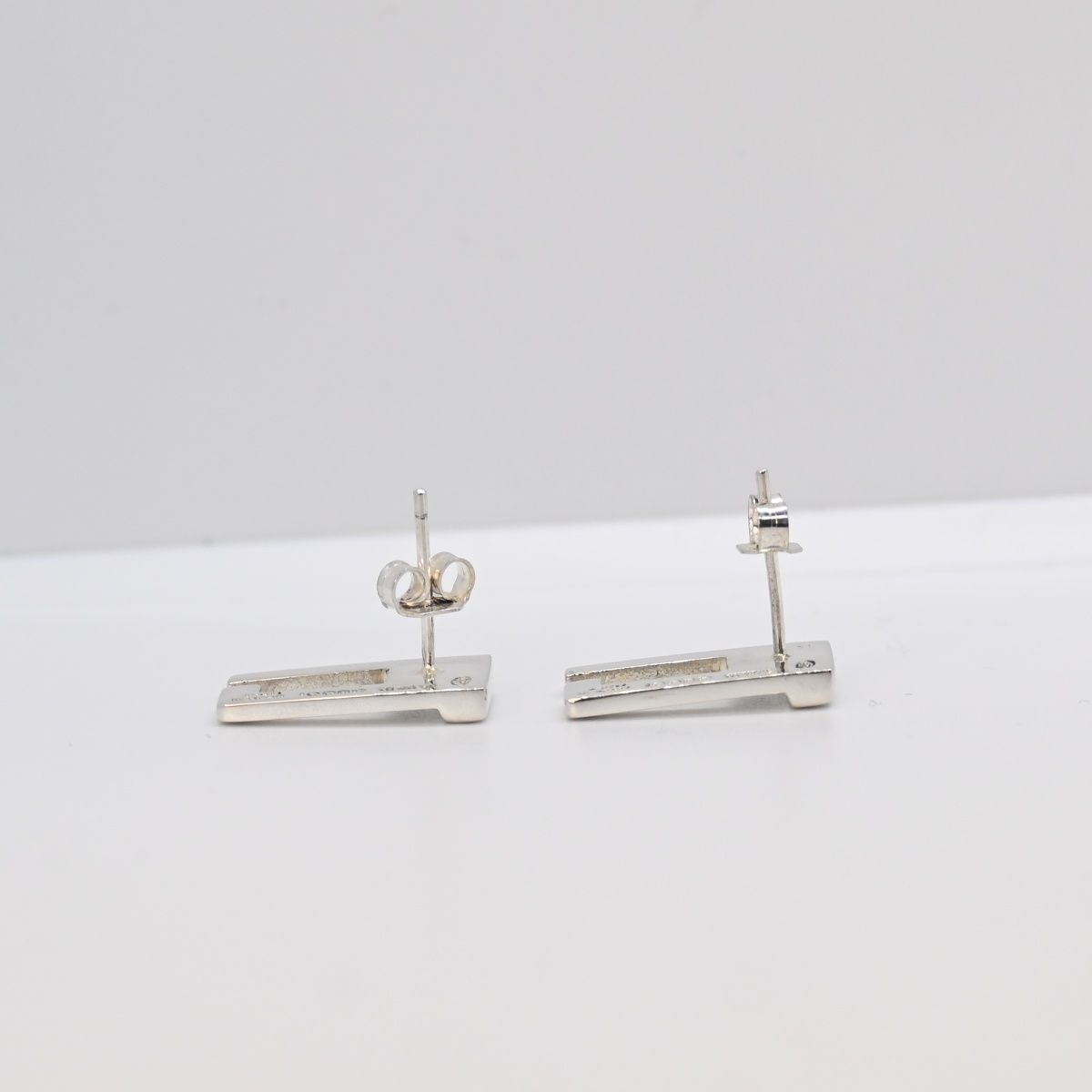 研磨済 GUCCI ピアス ペア シルバー Ag925 グッチ FORTGASGNV_COM_BR