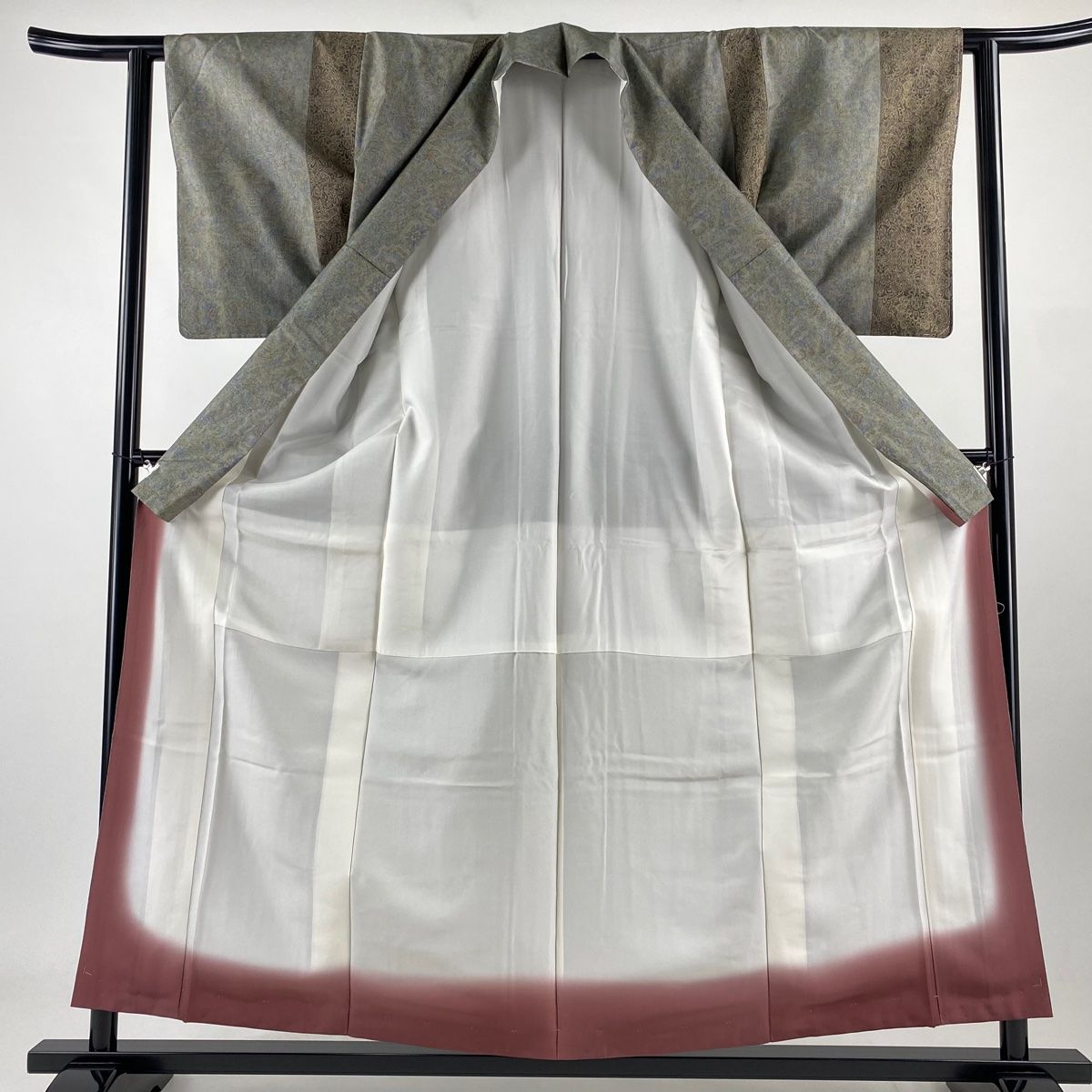 草花 幾何学模様