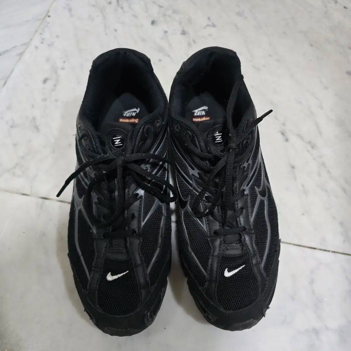 【雷市場（ポンジャン）商品韓国直送】NIKE(ナイキ) Supreme(シュプリーム) ショックス 290
