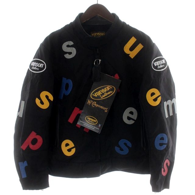 シュプリーム SUPREME Vanson タグ付き 20SS Leathers Letters Cordura 