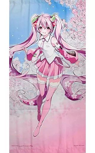 桜ミクタペストリー B2タペストリー（iXima / 桜ミク） : 初音ミク | HMV&BOOKS
