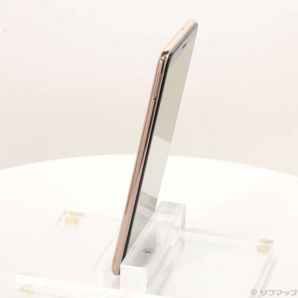 中古品〕 GALAXY A7 64GB ゴールド SM-A750C 楽天 SIMフリー