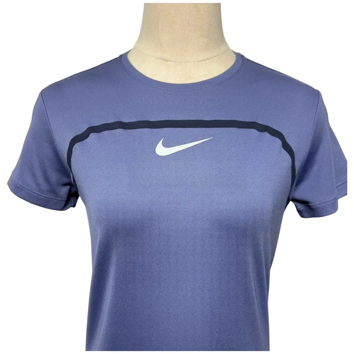 3511 NIKE(ナイキ) 紫 半袖 ミニワンピース - メルカリ