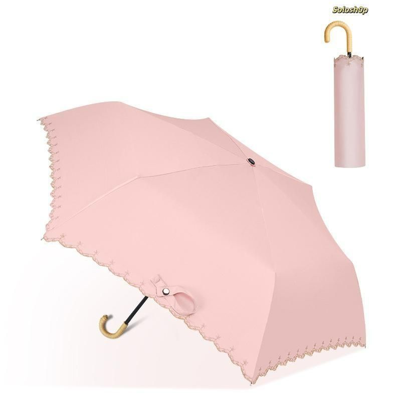 折りたたみ傘 SOLSHADE 日傘 折りたたみ 完全遮光 10本骨 遮光率100% UVカット