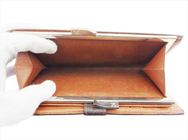 ルイヴィトン　モノグラム　コンチネンタル　がま口　長財布　L10 ルイ ヴィトン 長財布 がま口 財布 レディース メンズ 北