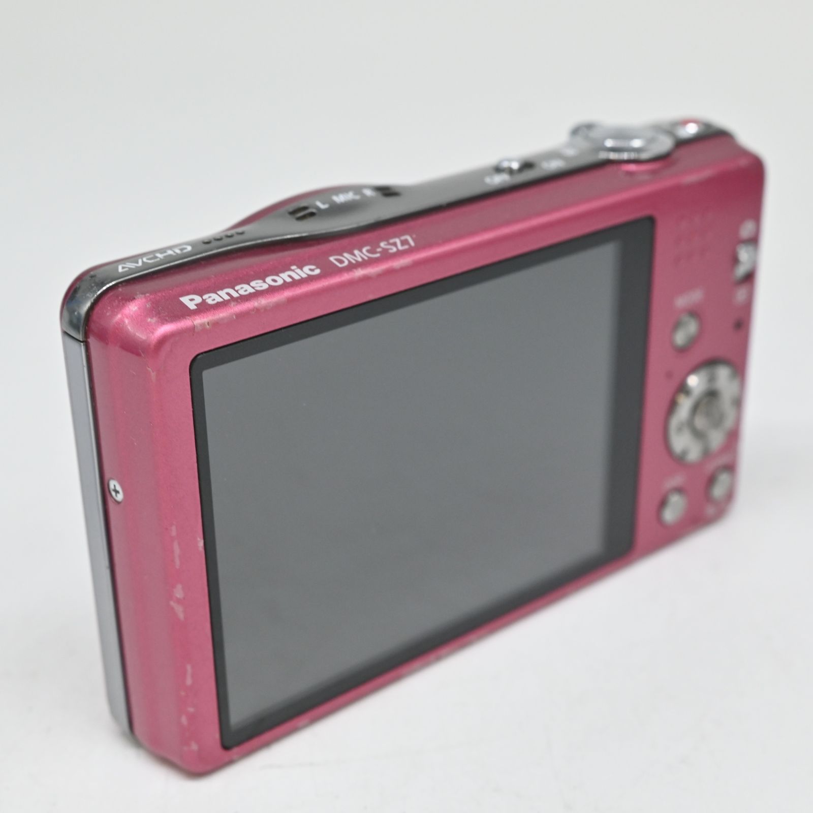 難有品】パナソニック デジタルカメラ ルミックスSZ7 光学10倍 ピンク