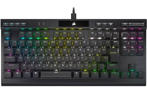 PCハード 有線 RGBメカニカル ゲーミングキーボード K70 RGB TKL スピード軸 ブラック CH-9119014-JP