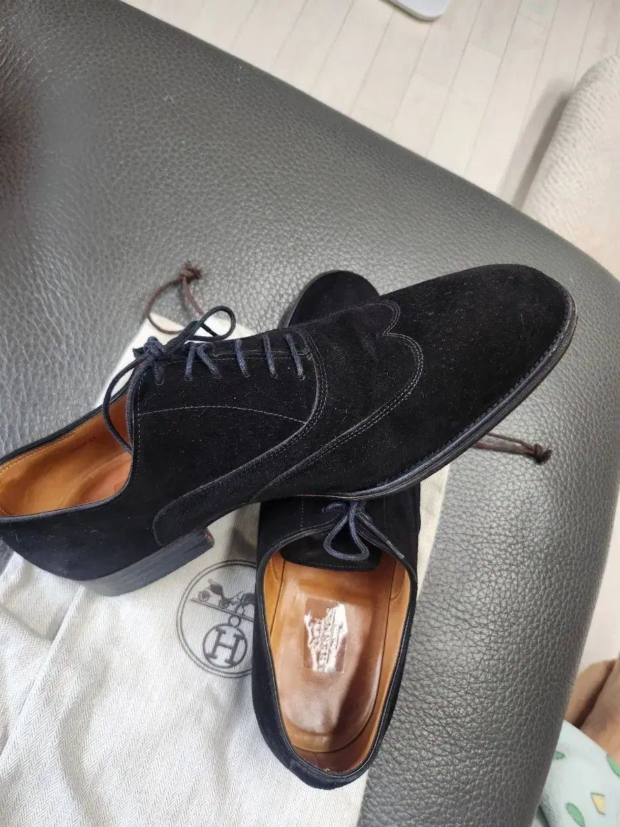 HERMES エルメス スエード ローファー 41