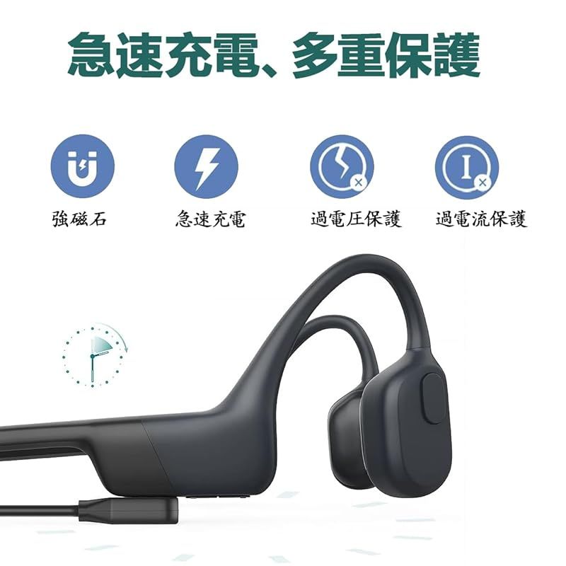 AFTERSHOKZ AS800 骨伝導イヤホン 充電器　ケース付き1つのみ AFTERSHOKZ 骨伝導イヤホン 充電ケーブル・ケース付き Amazon.co
