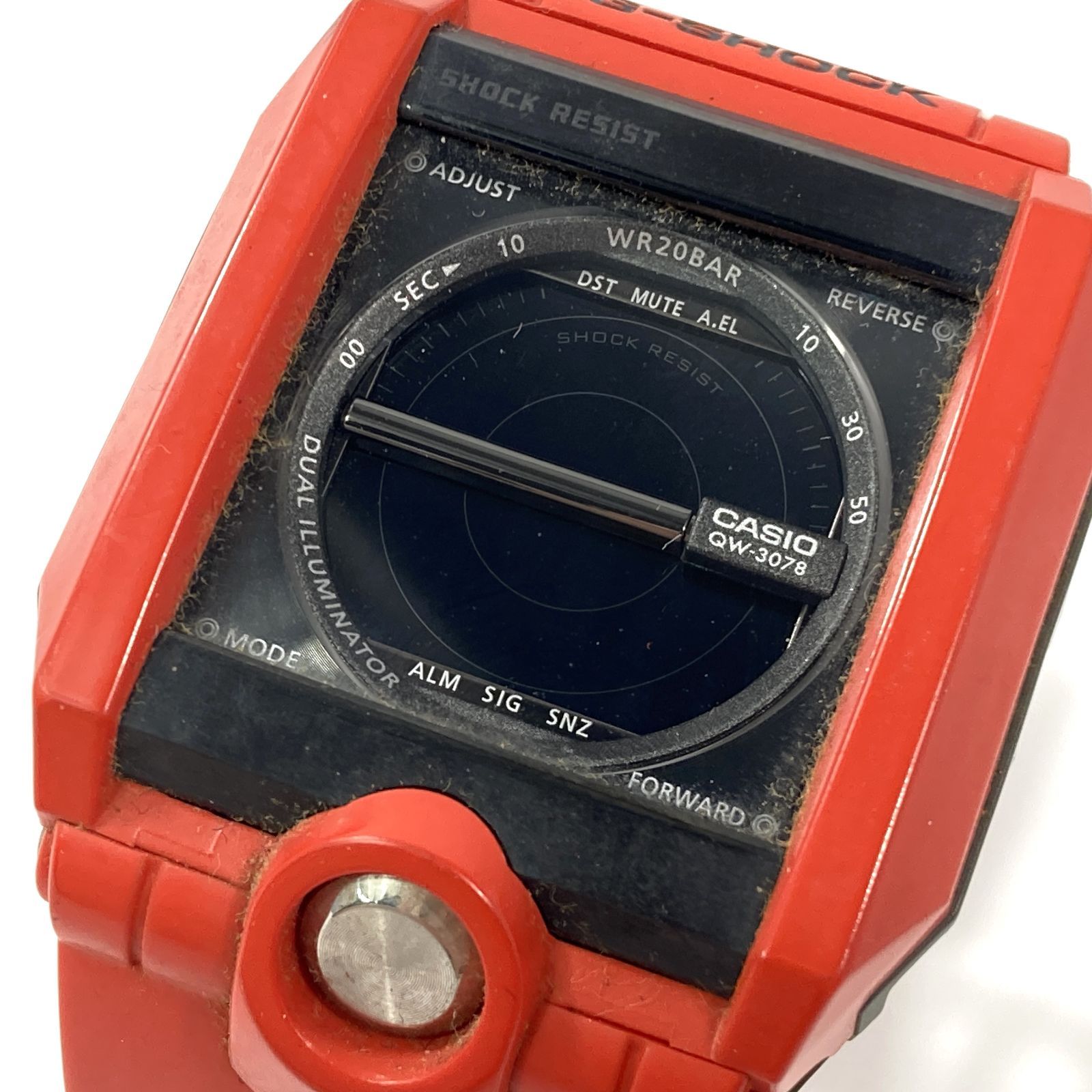 Casio カシオ G-SHOCK ジーショック G8100 電池切れ レッド 腕時計 