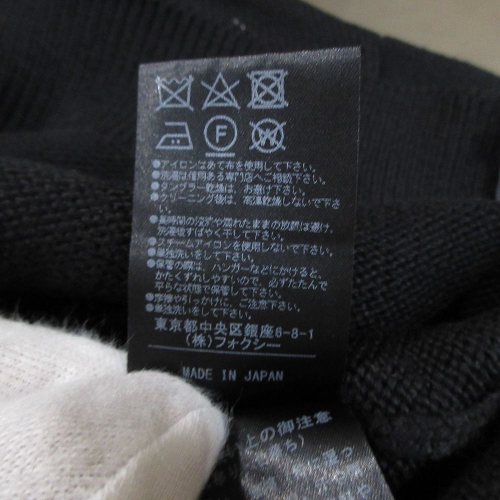 美品 ADEAM アディアム サイドリボン ボートネック ニット セーター