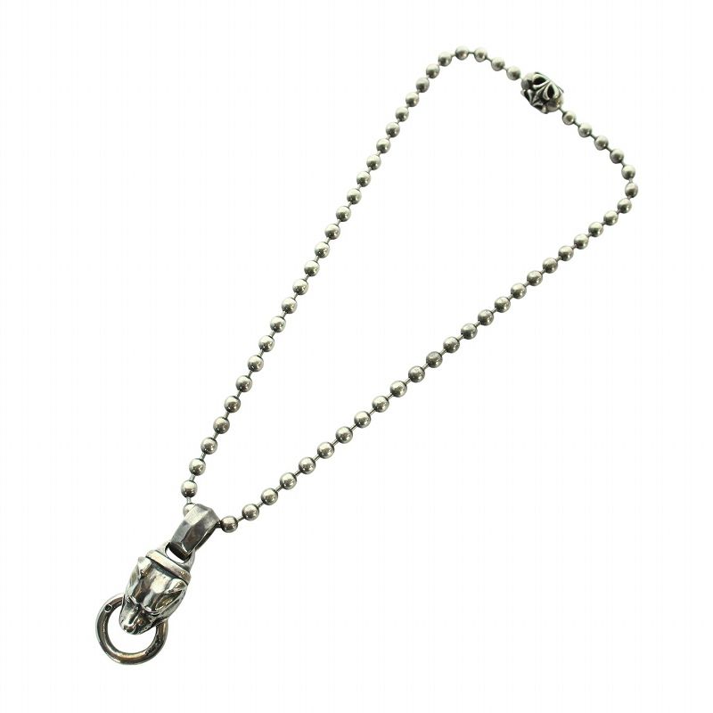 週末限定値下げします。ビルウォールレザーラージドッグネックレス BILL WALL LEATHER（ビルウォールレザー） ラージドッグヘッド