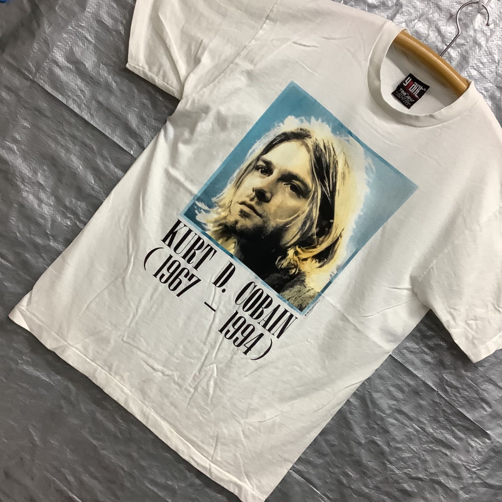 Tシャツ XLサイズ　Lサイズ　ニルヴァーナ NIRVANA kurt cobain カートコバーン　ロック バンド Tシャツ Giant