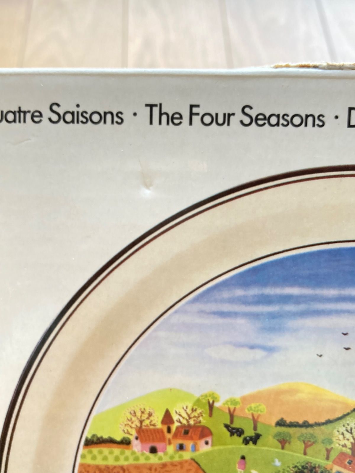Villeroy&Boch ビレロイ&ボッホ 四季プレート 4枚セット 注文 ビレロイ