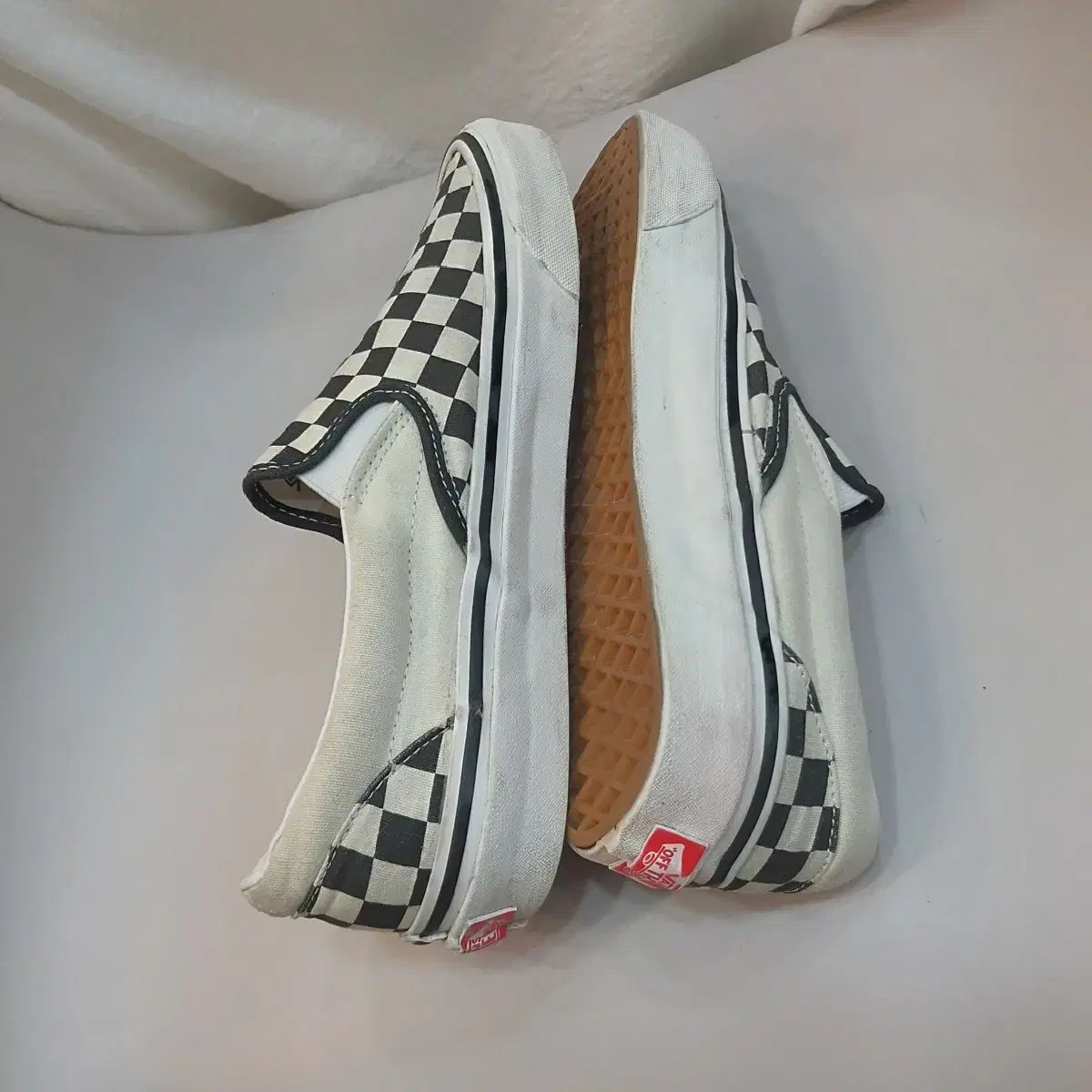 新品未使用品 スケッチャーズ 26.5cm スリップインズ スニーカー シューズ VANS(バンズ) チェッカーボード スリッポン 270mm