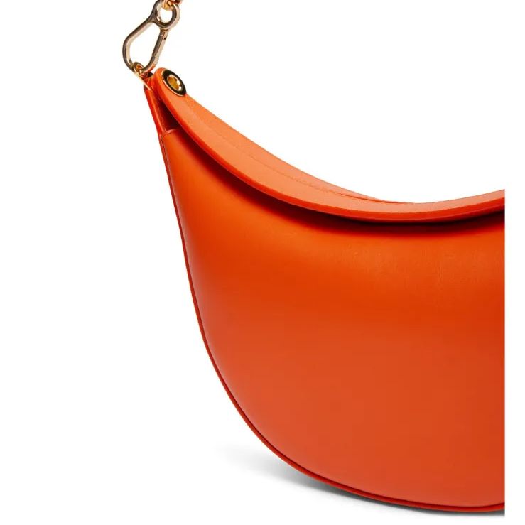 ロエベ LOEWE ルナ バッグ スモール レザー 革 オレンジ 人気色