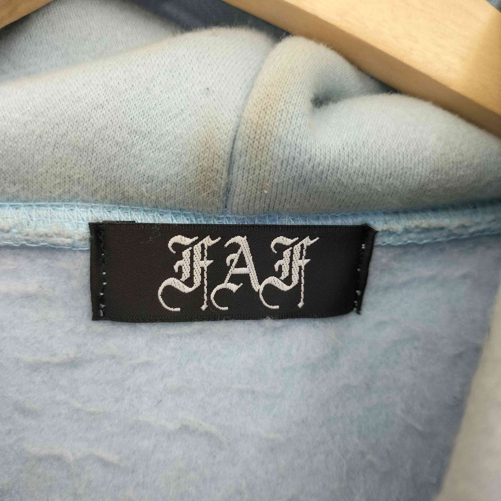 フェイクアズフラワーズ FAKE ASS FLOWERS FAF OE LOGO HOODIE メンズ