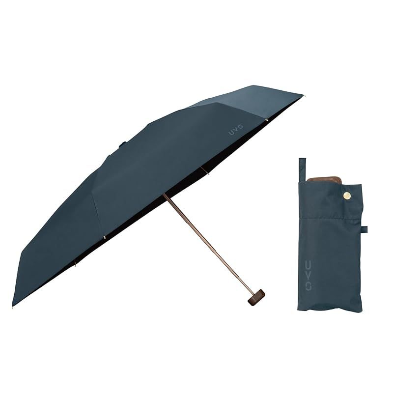 ビューランス] 日傘 折りたたみ 傘 完全遮光 晴雨兼用 50cm 軽量