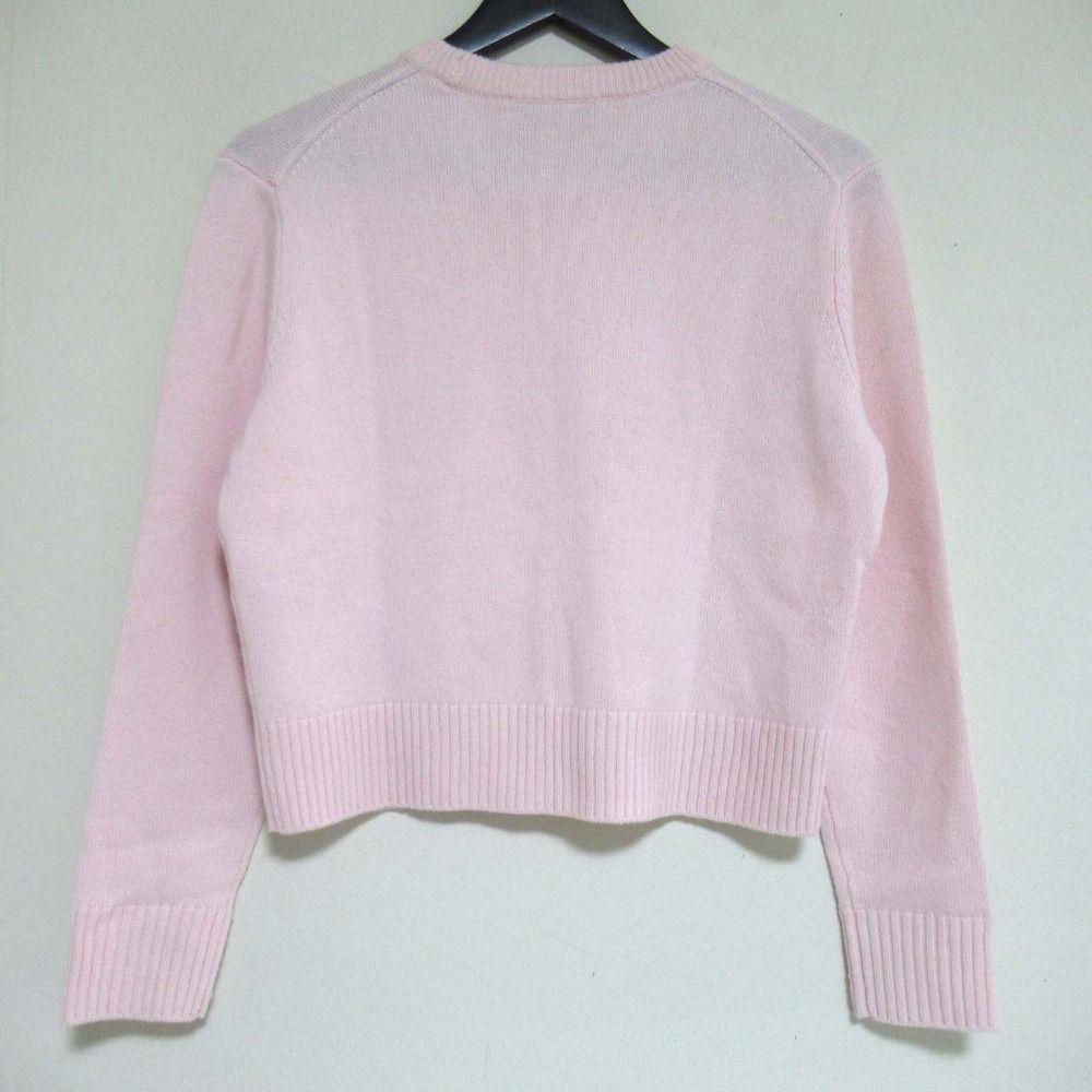 美品 MAISON KITSUNE メゾンキツネ ウール カシミヤ エンブロイ