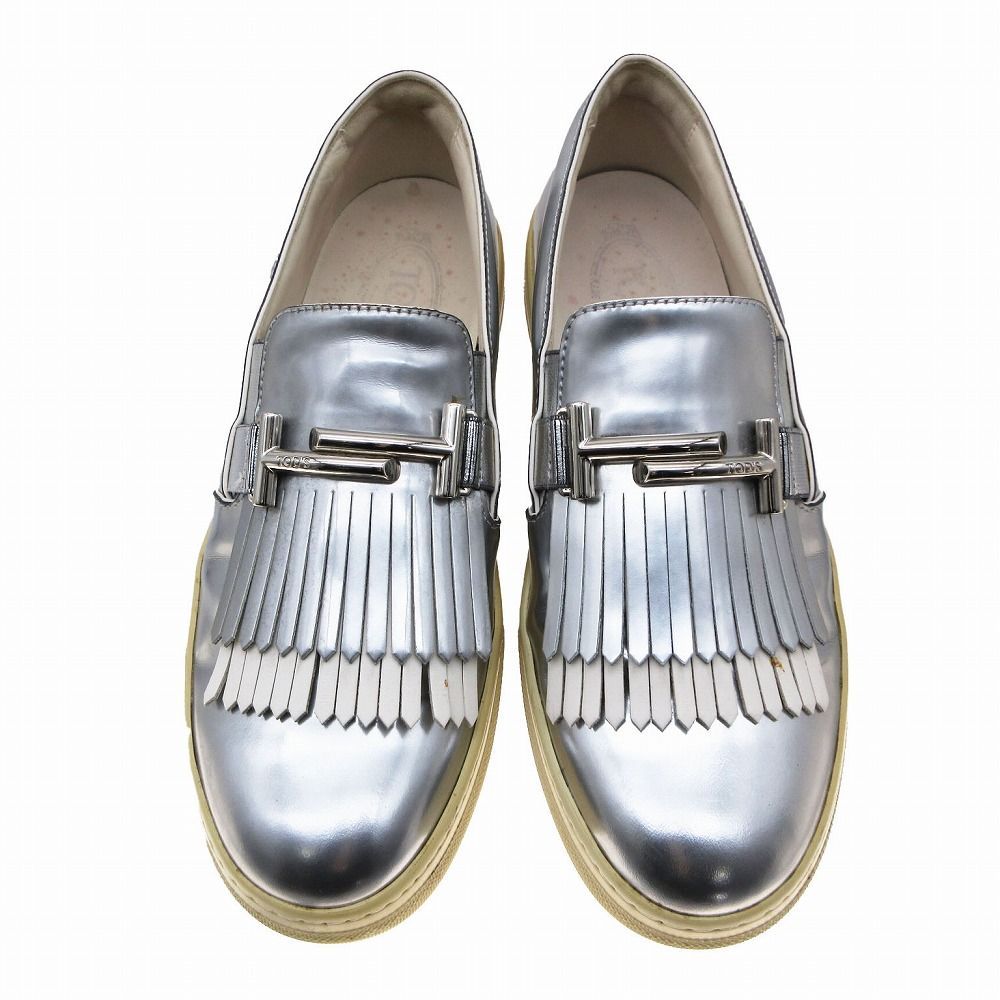 トッズ TODS ダブルT タッセル ローファー スニーカー