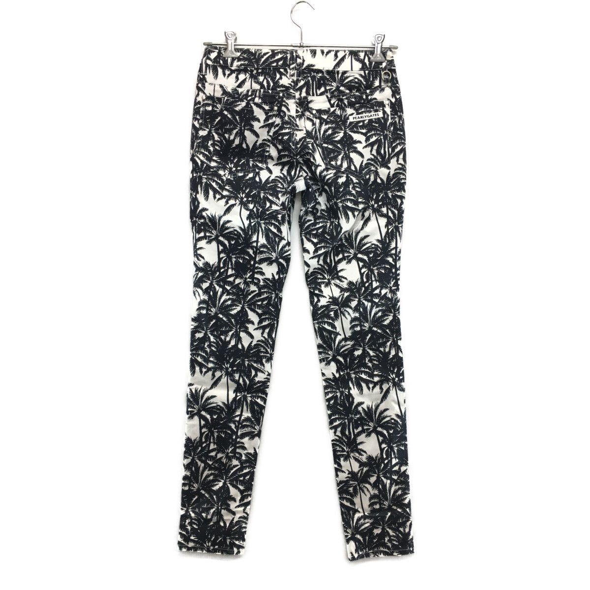 中古 レディース パーリーゲイツ PEARLY GATES パンツ 2(L) 白×紺