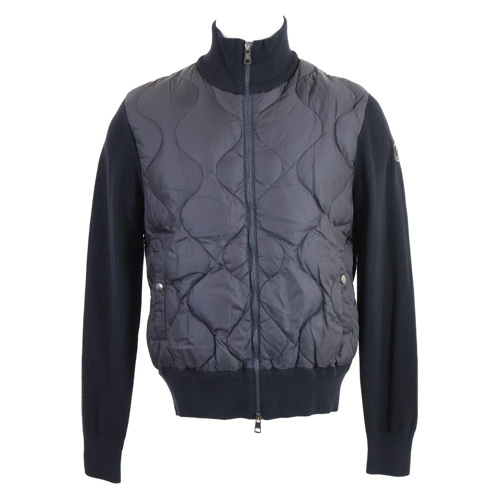 MONCLER モンクレール 【美品/国内正規】TRICOT CARDIGAN ニット切替  