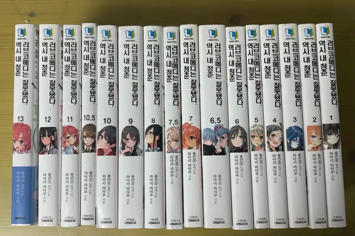 【雷市場（ポンジャン）商品韓国直送】 やっぱり 僕の 青春 ラブコメディーとは 間違っています ラノベ (私のチョンコ)