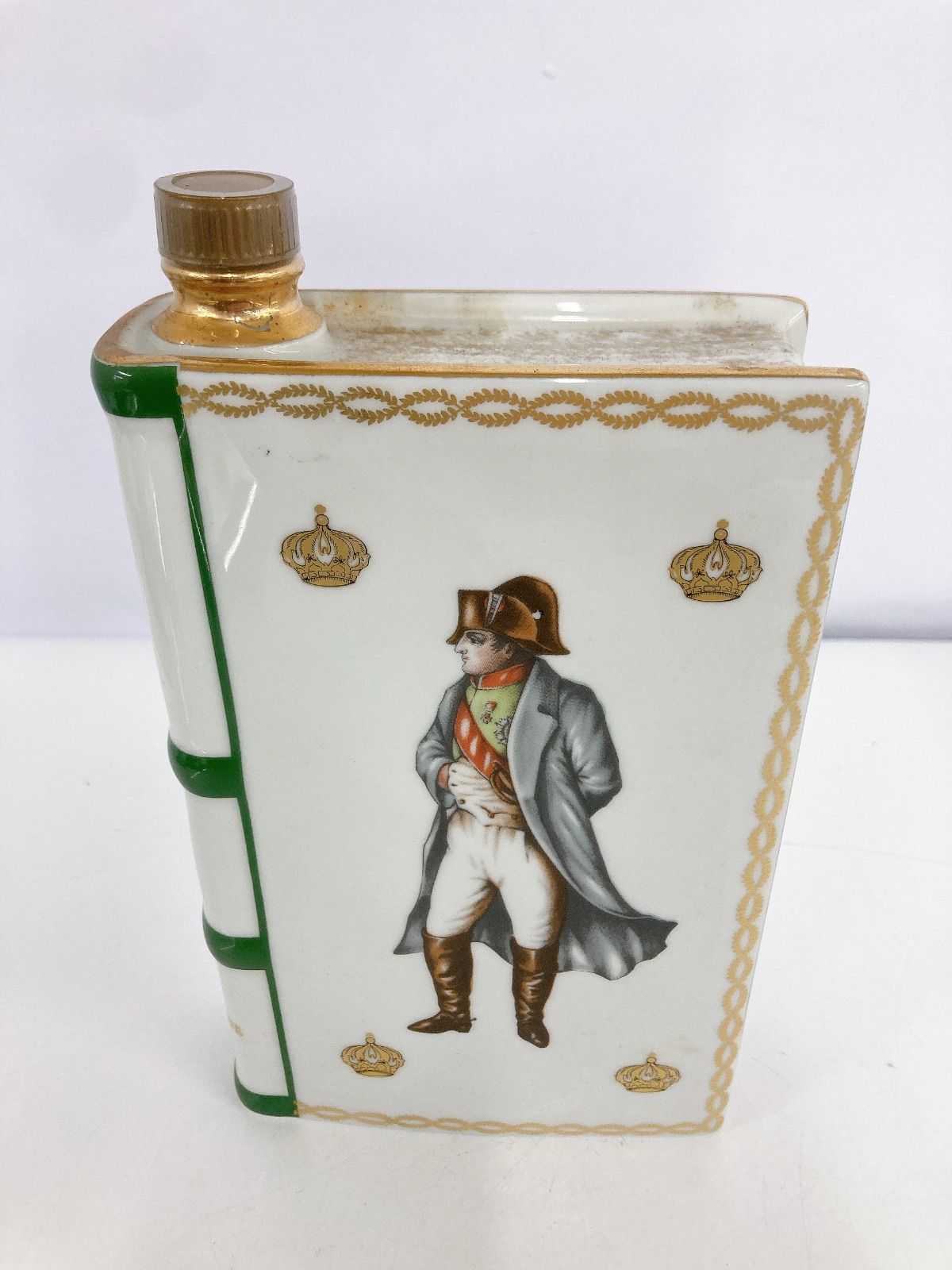 未開栓】カミュ ナポレオン ブック型 コニャック ブランデー 陶器【酒