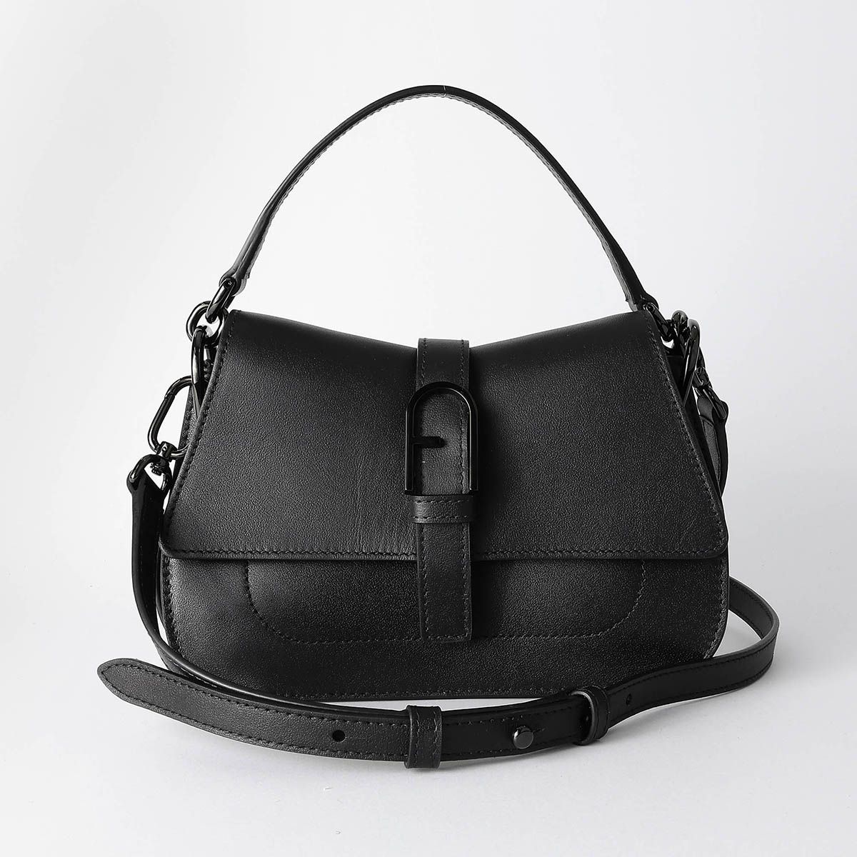 新品 フルラ FURLA ショルダーバッグ フロー MINI BAG ネロ - メルカリ