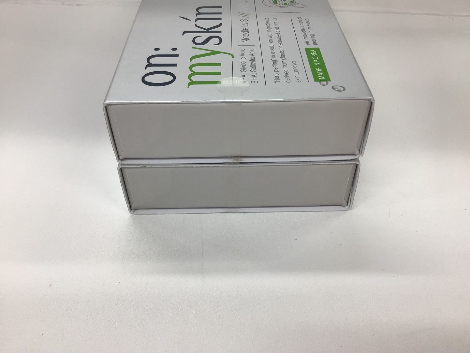 オンマイスキン ハーブピーリング 2箱 パック on: myskin ハーブ