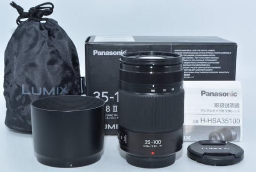 【特上品】 パナソニック Panasonic マイクロフォーサーズ用 ルミックス G X VARIO 35-100mm/F2.8 II /POWER O.I.S H-HSA35100　＃8153